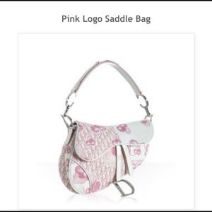 Christian Dior Flower Saddle Bag